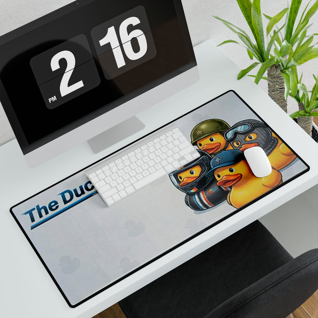 The Ducks Desk Mat — Cute Rubber Duck Gaming/Work Mouse Pad